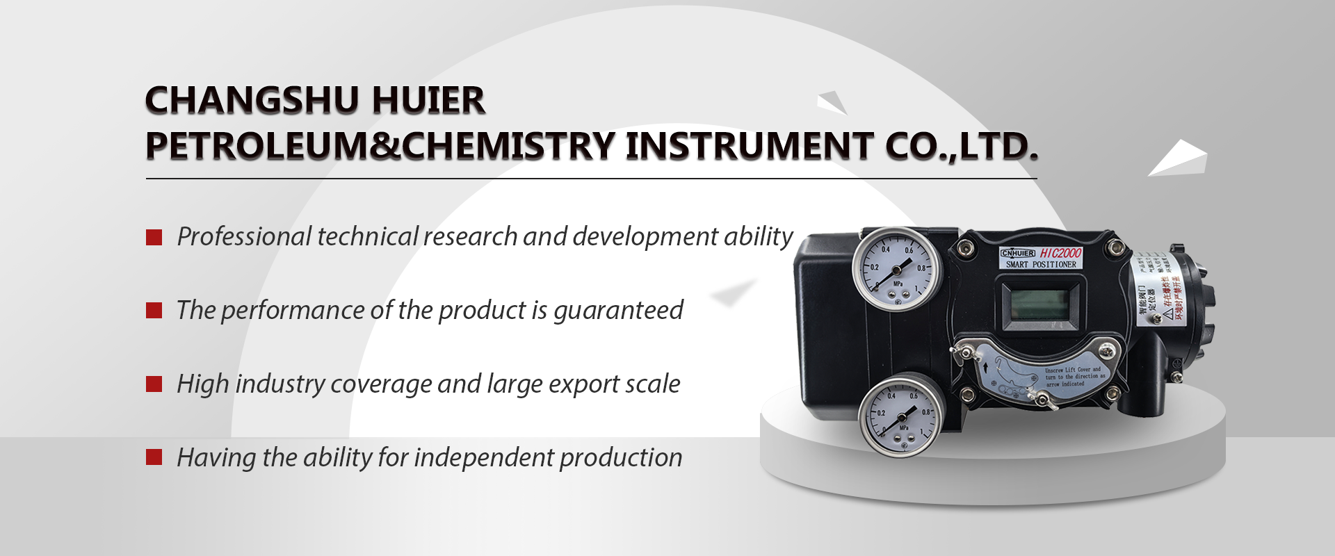 Changshu Huier Petrochemical&Chemistry Instrument Co.,Ltd.