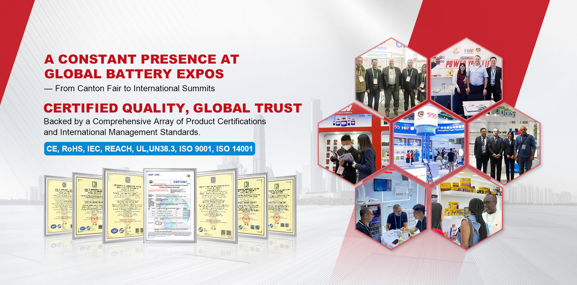 certificates and expos