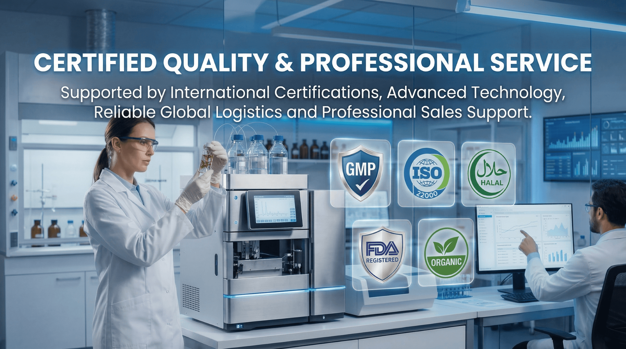 CERTIFIED QUALITY & PROFESSIONAL SERVICE