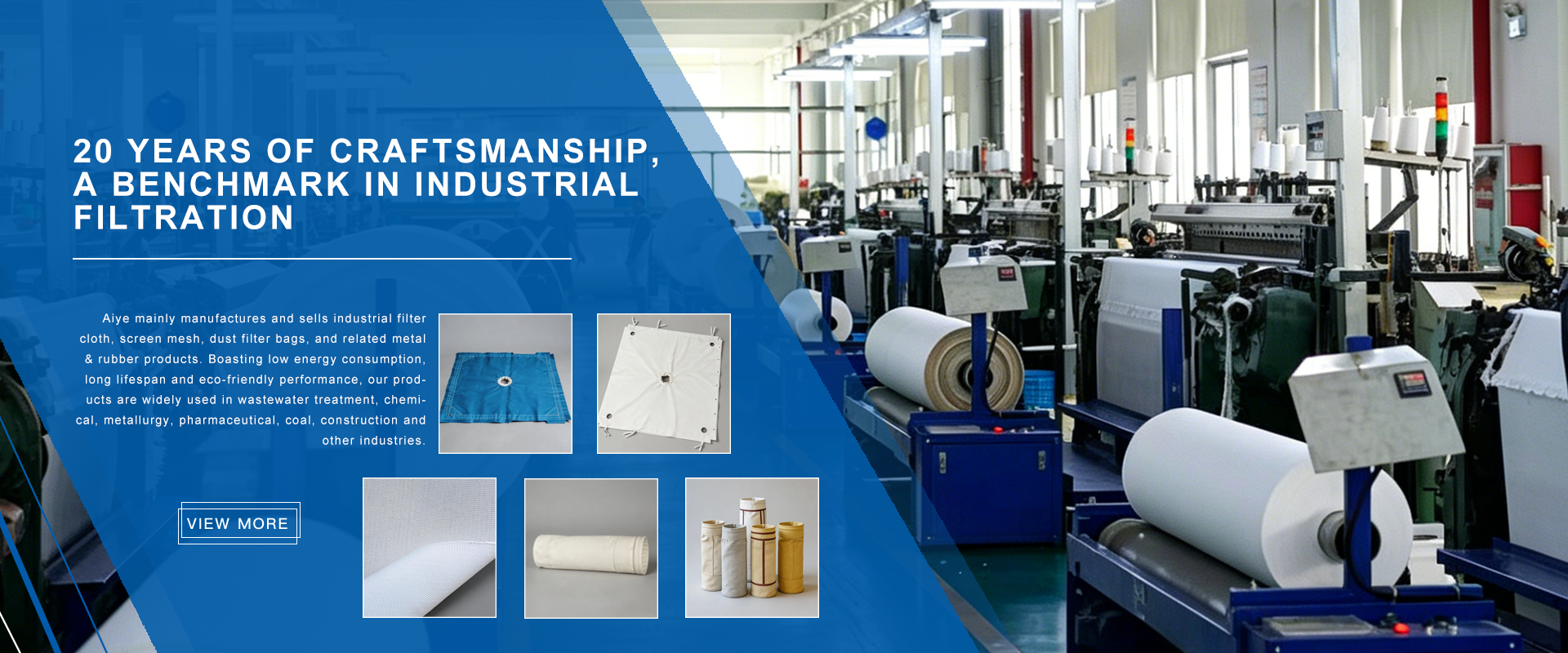 ZHEJIANG AIYE FILTERING CLOTH CO.,LTD