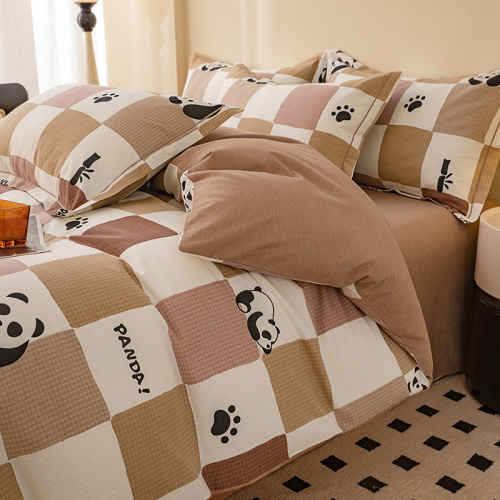 Estilo Panda Conjunto De Cuatro Artículos