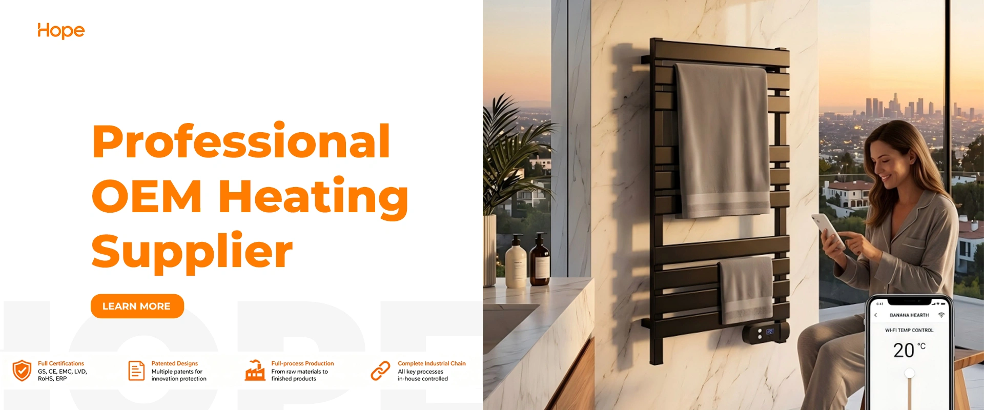 Hope Radiator Apas Ningbo Hope Electrical – Professional Towel Warmer & Radiator OEM Factory