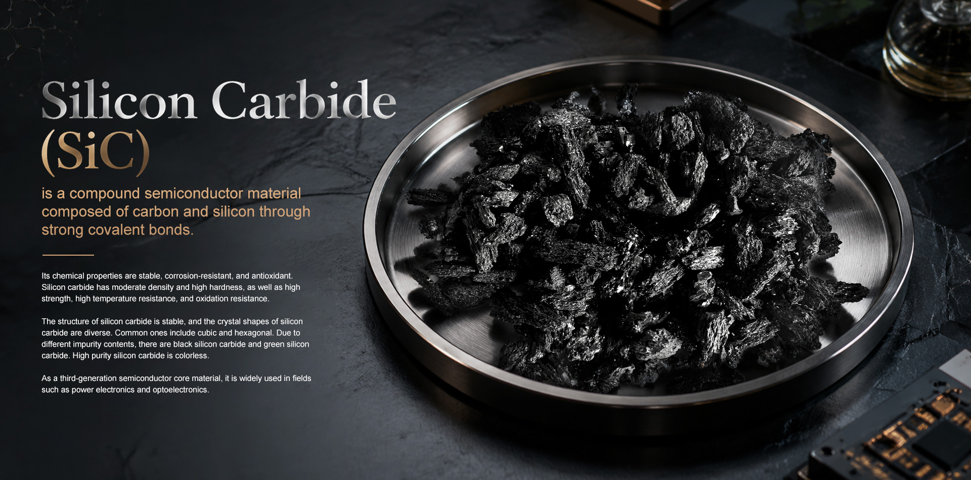 First grade silicon carbide