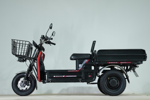 Scooter eléctrico de carga de plataforma plana