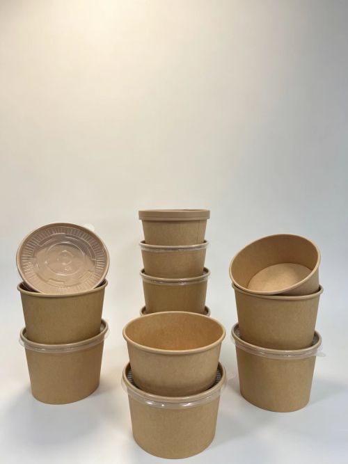 Xô đựng súp giấy kraft