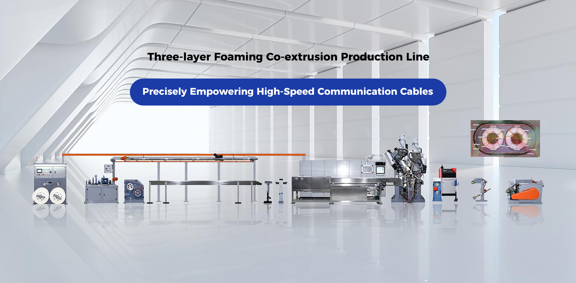 New energy copper-aluminum busbar extruder