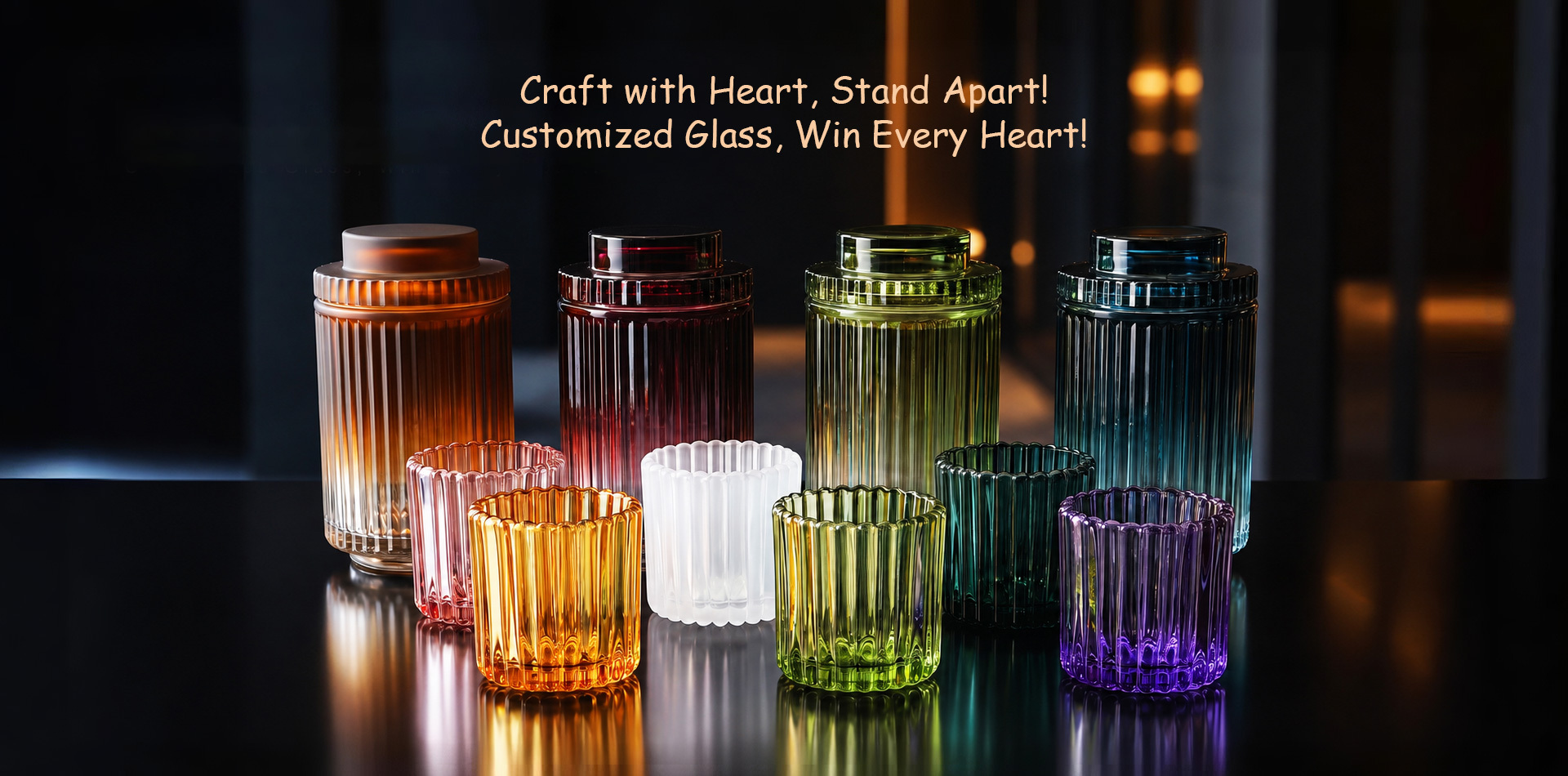 Craft with Heart, Stand Apart! Customized Glass, Win Every Heart!