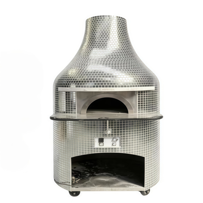 EPK-1202 Argentine Adjustable Height Charcoal Grill Gas+wood