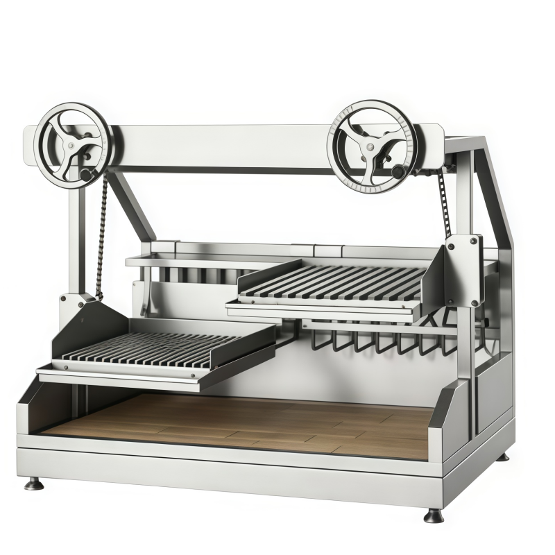 CG-1350 Argentinian Countertop Lift Charcoal Grill Charcoal/Fruit wood
