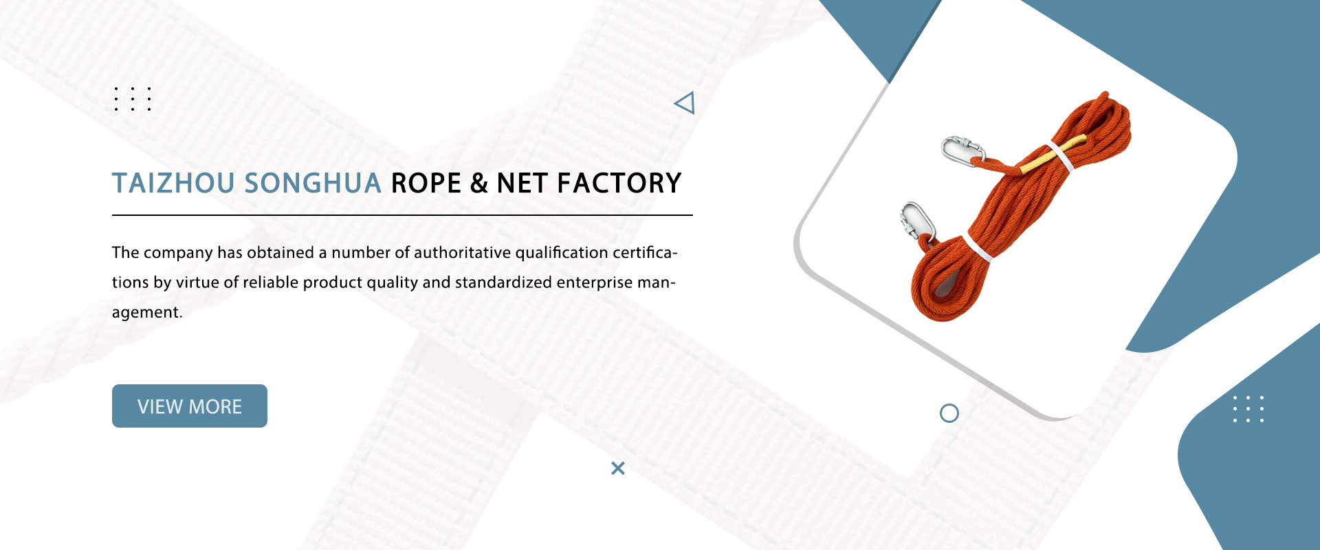 Taizhou Songhua Rope & Net Factory