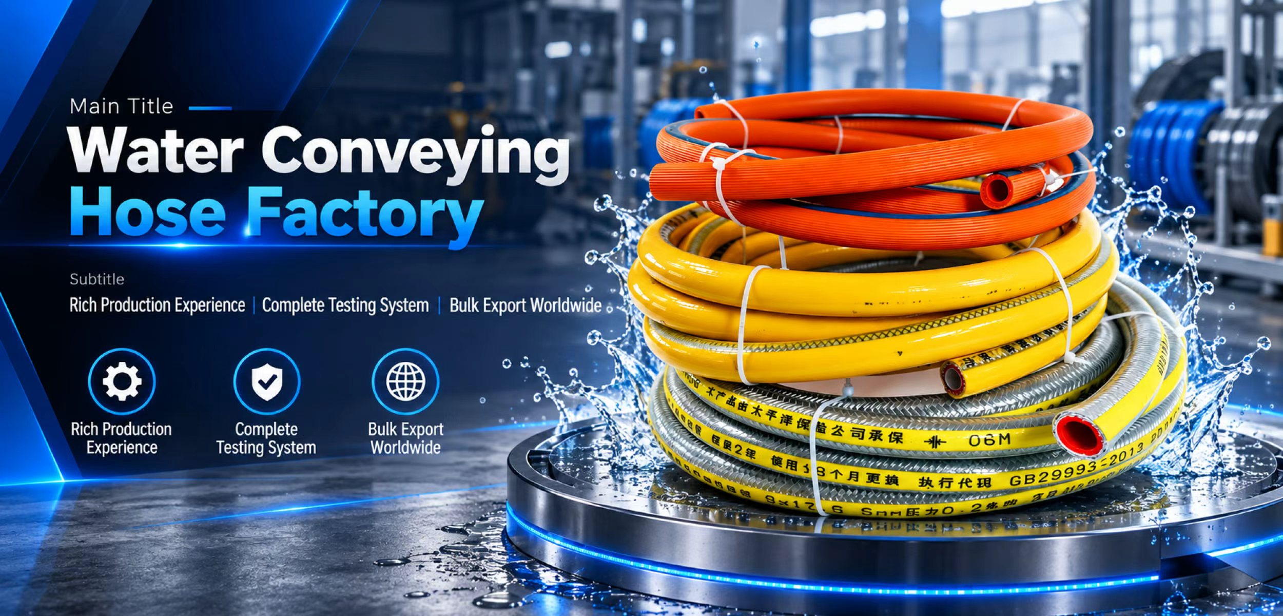 Professional PVC Steel Wire Reinforced Hose for Industrial High Pressure Applications