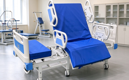 Cama médica giratória elétrica multifuncional