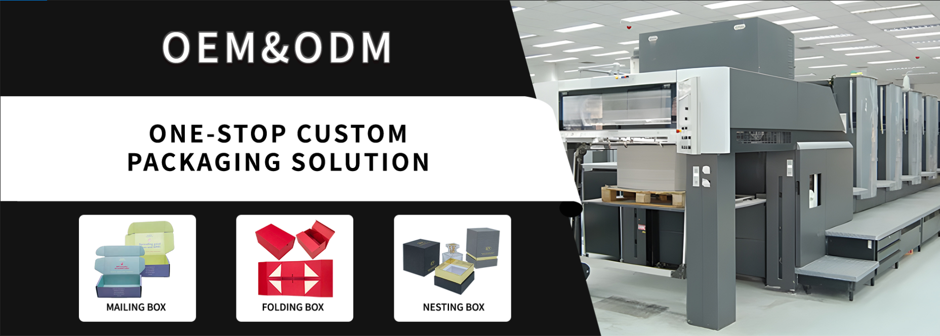 one stop custom packaging solution