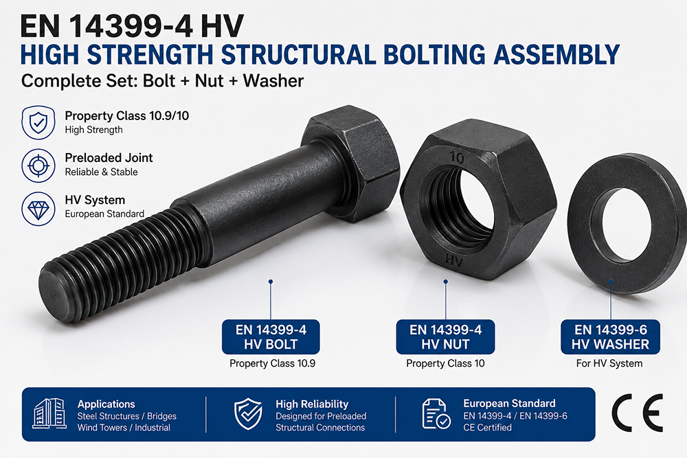 DIN EN 14399-42006-06 HV Bolting Specification