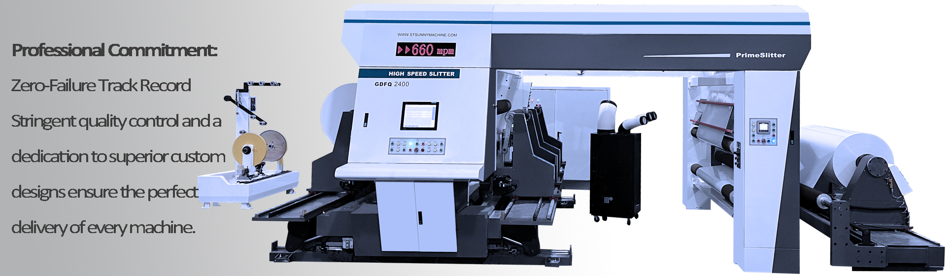 Stringent quality control and a  dedication to superior custom  designs ensure the perfect  delivery of every machine