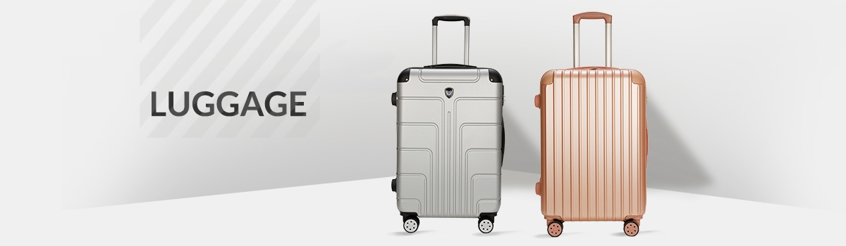 The Set of Classic Metal Triforce Oxford Collection Hardside 3-piece Spinner Luggage Set