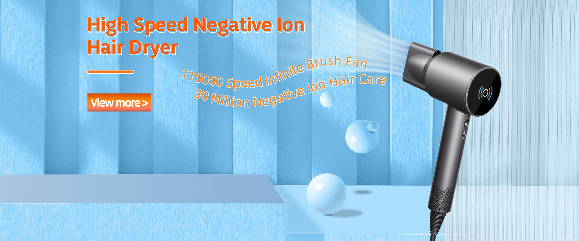 High Speed Negative lon Hair Dryer