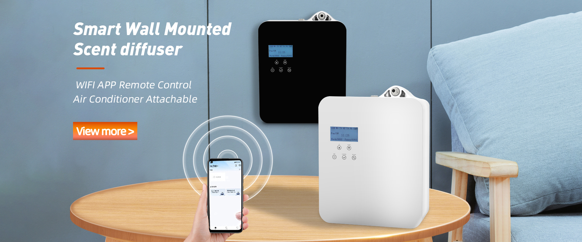 Smart Wall Mounted Scent diffuser