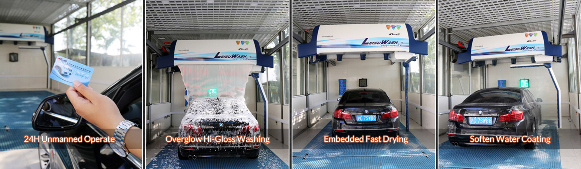 Automatic car wash Leisu wash 360 touchless set up cost for Sale