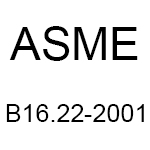 ASME B16.22-2001Wrought Copper and Copper Alloy Solder Joint Pressure Fittings