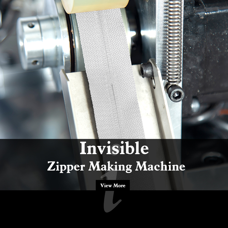 Invisible Zipper Machines