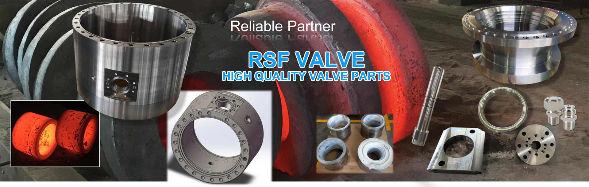 HIGH QUALITY SUZHOU RSF  BALL VALVE PARTS AND COMPONENTS