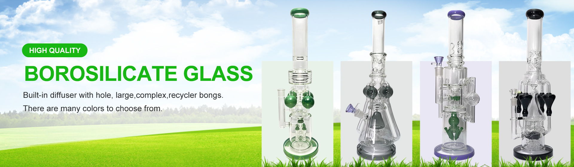 Glass Smoking Water Pipes