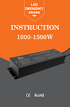 LED Strip Light Emergency Driver: FAT-LED-E1500W   Specification