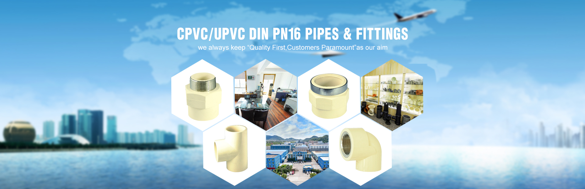 Din water supply upvc fitting