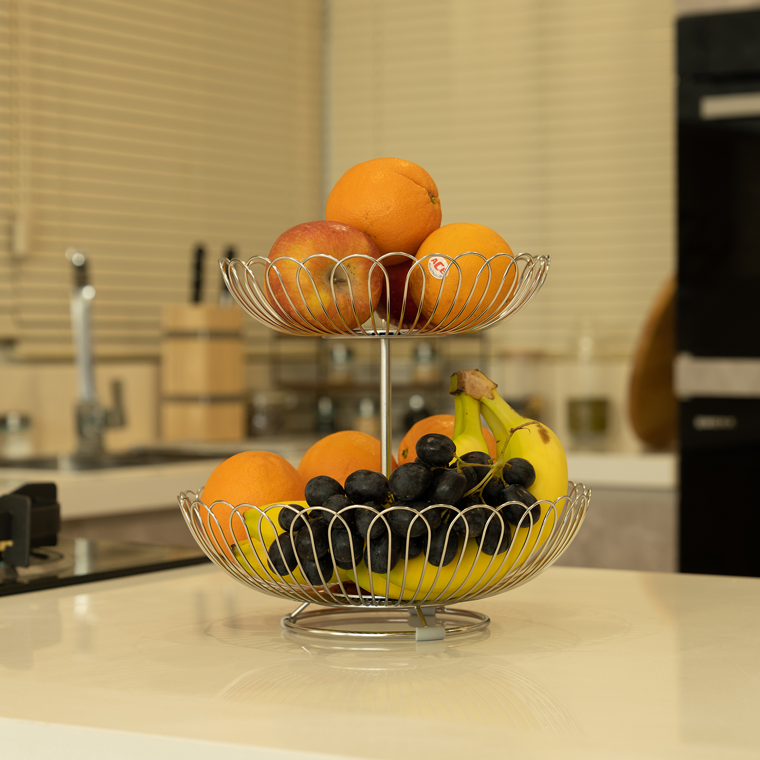 2-tier fruit basket