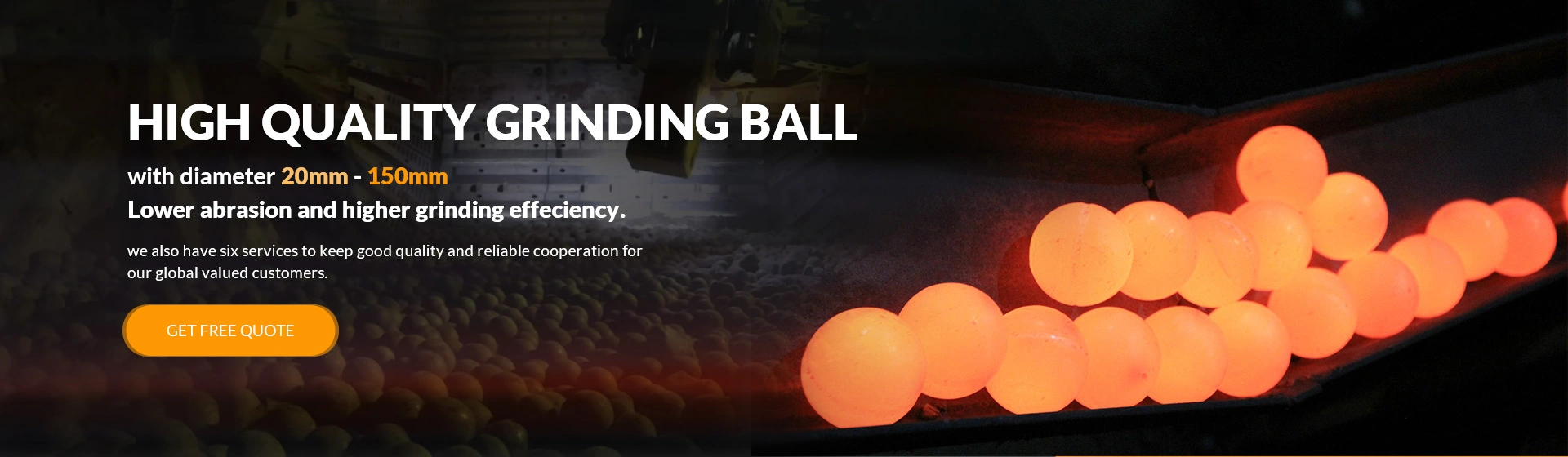 China High Chrome Casting Steel Balls Supplier Factory