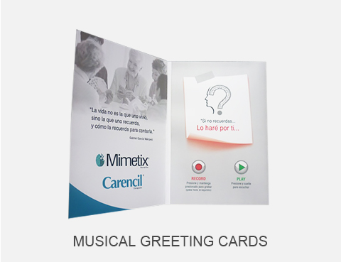 Music greeting card