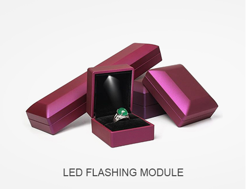 Flashing led module for pop display