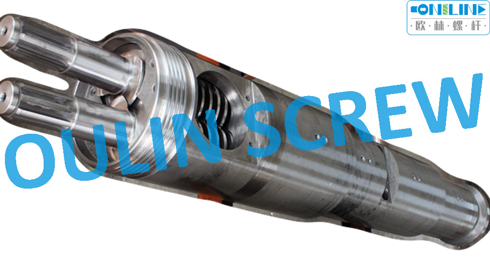 Twin Conical Screw and Barrel 65/132