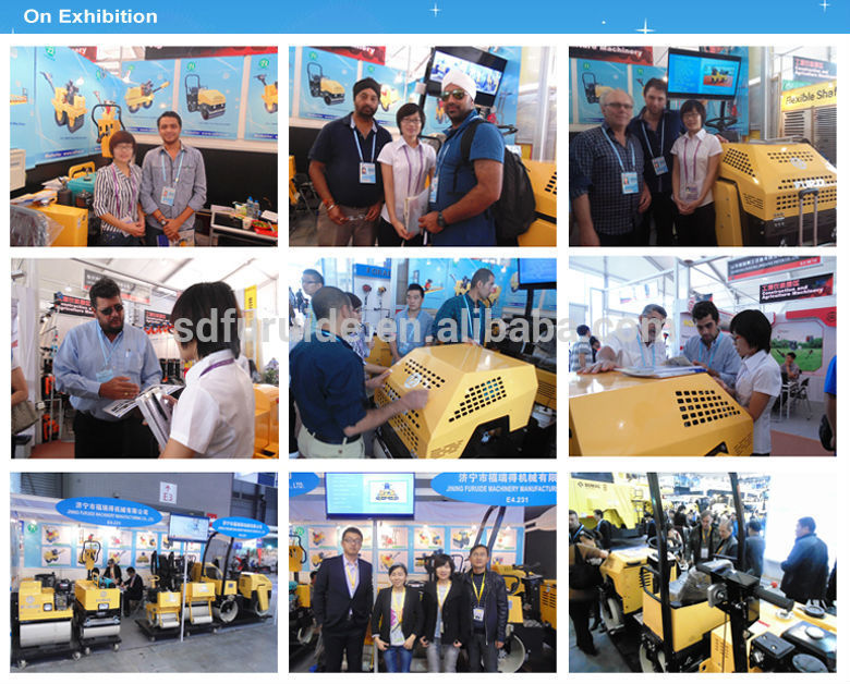 Soil Compaction Vibratory Roller Compactor With 1 Ton Capacity (fyl880