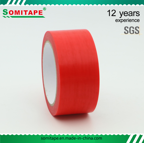 Somi Tape Red Color High Quantity PE Masking Tape/Painter's Masking Tape/No-Residue Masking Tape for Wall Painting