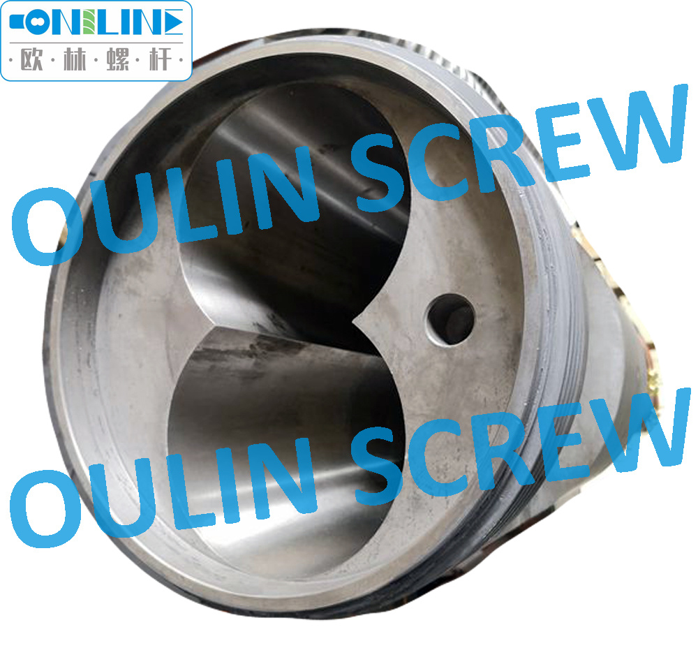 Cincinnati Cm68/156 Twin Conical Screw and Barrel for PVC Extrusion