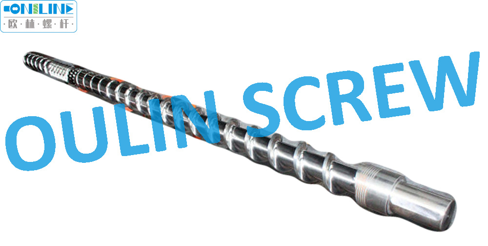 150mm Bimetal Screw Barrel for PP Non-Woven Fabric Recycling