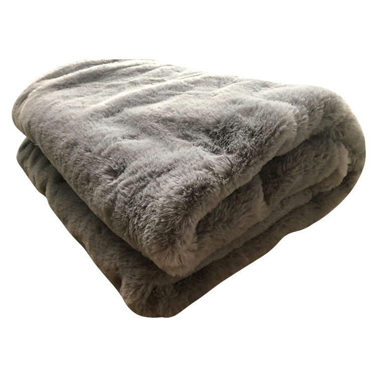 rabbit  fur  blanket 