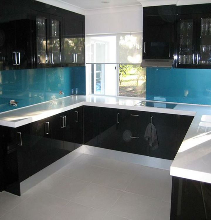 Toughened Back Painted Glass