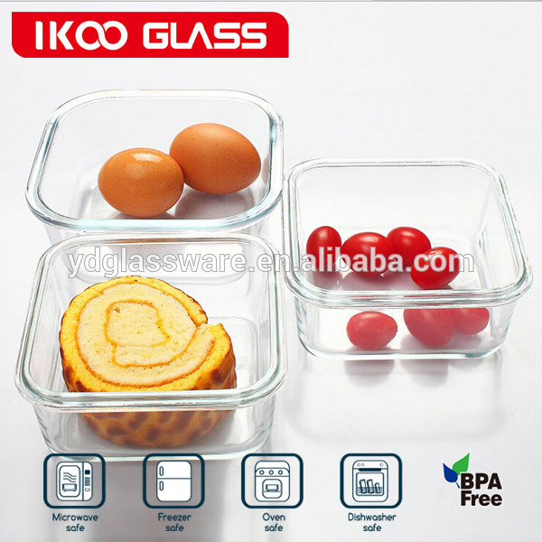 ikoo high borosilicate glass food container