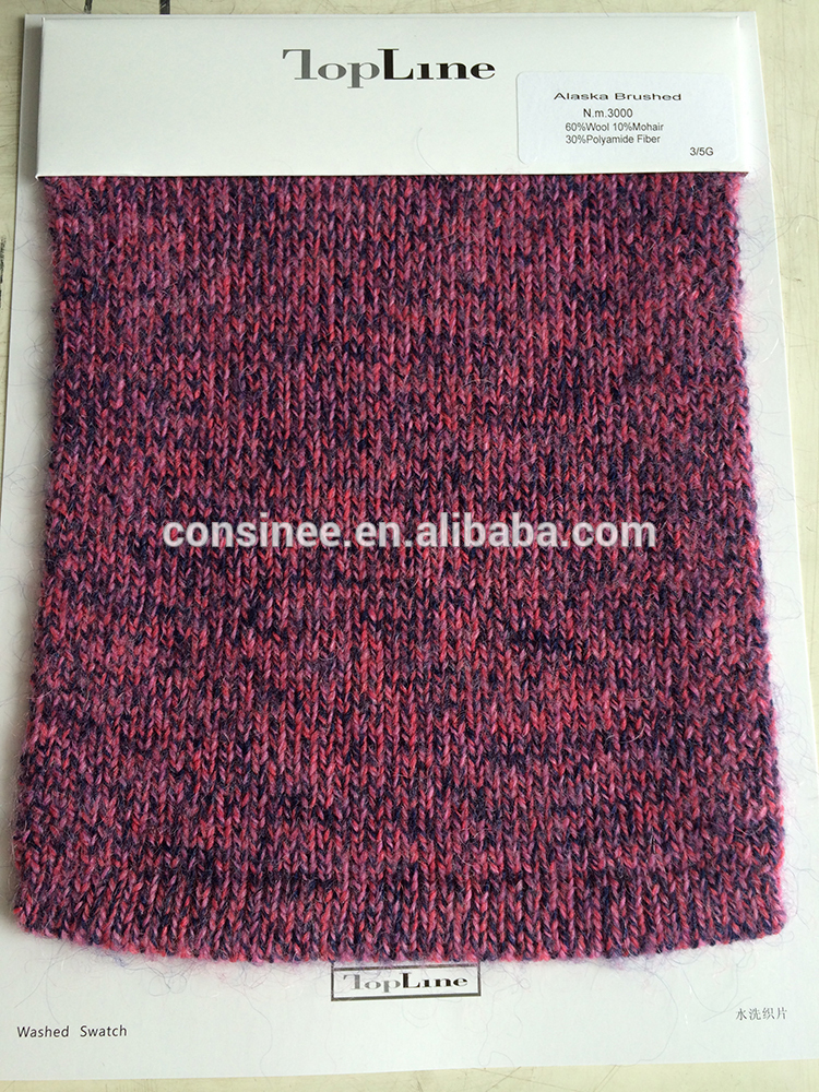 3G thick mohair wool yarn for knitting China Manufacturer