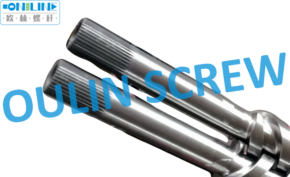 Produce Double Parallel Screw and Barrel for American Maplan Extrusion