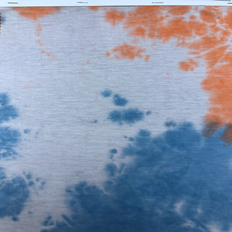 Tie Dye Rayon Fabric