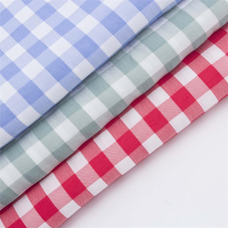 Acetate Woven Fabric Fabric Yarn Dyed Plaids Fabric