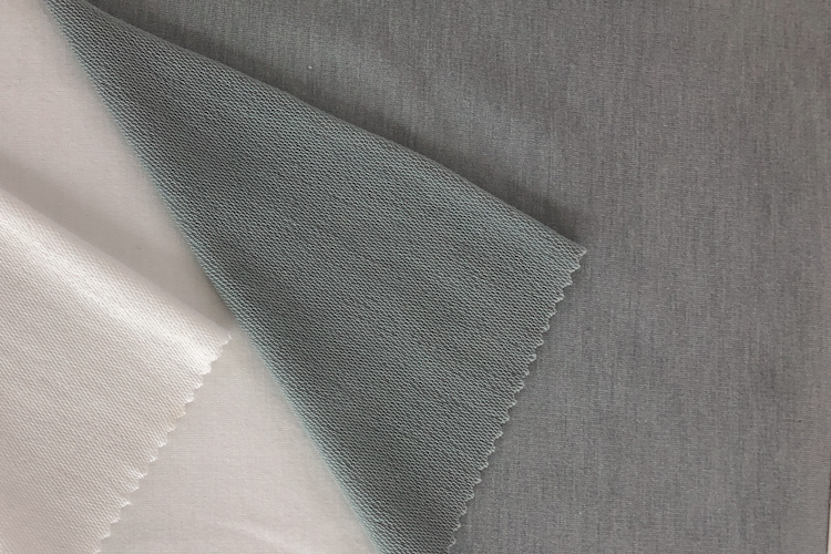 Grey French Terry Cloth Fabric