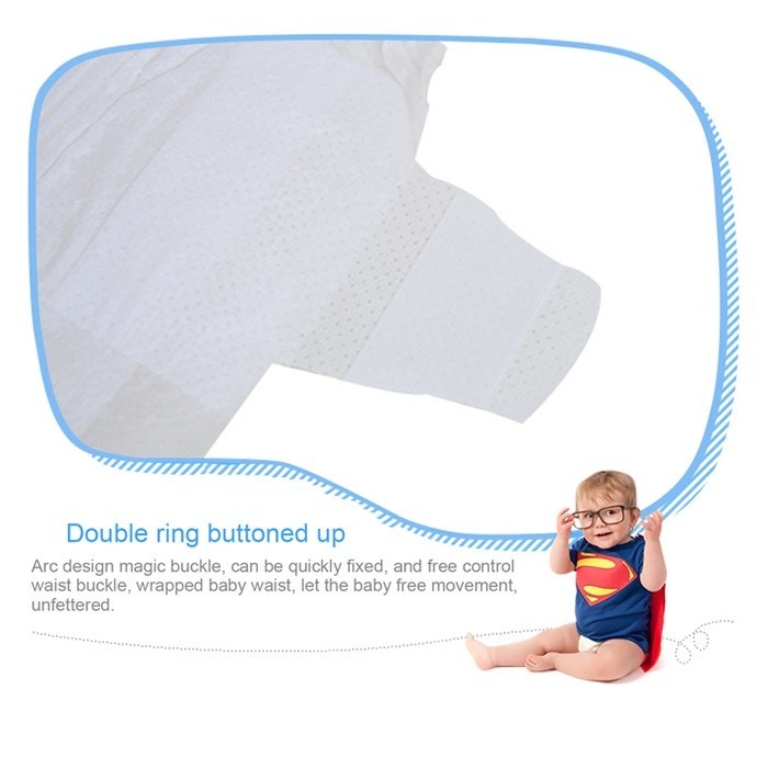 Strong Water Imbibition Baby Diaper