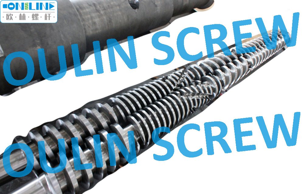 Cincinnati Cmt68 Twin Conical Screw and Barrel for PVC Machine