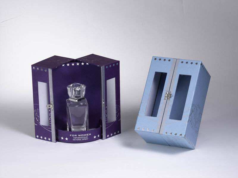 Elegant Paper Perfume Storage Box Foldable Paper Box for Perfume