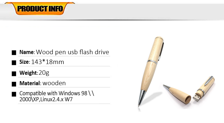 Wooden Usb Pen